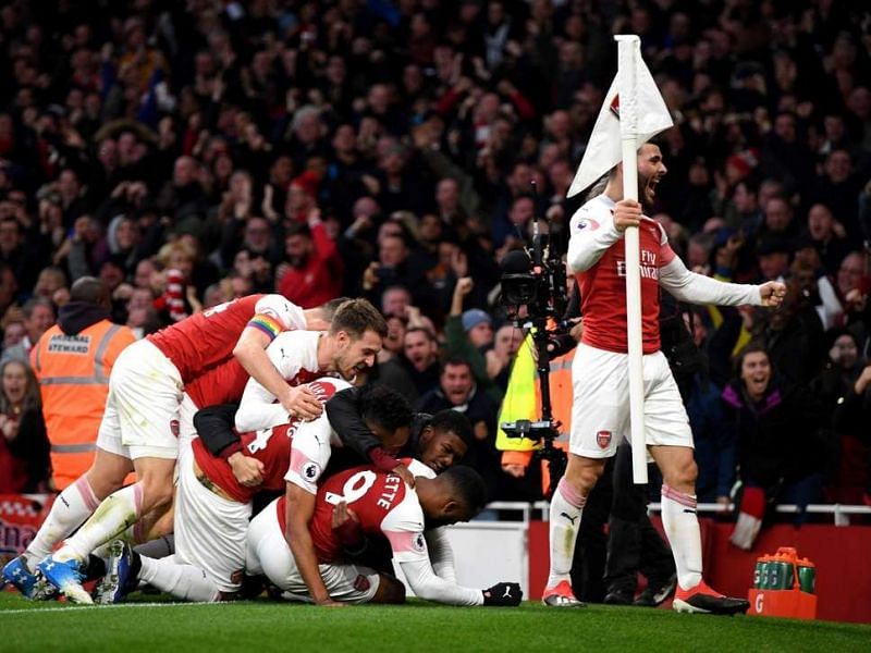 Arsenal was brilliant in the second half
