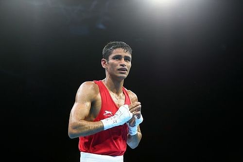 Amit Panghal, Gaurav Solanki, Mandeep Jangra, Sachin Siwach, Shiva Thapa and Gaurav Bidhuri are among the 50-odd boxers selected for the elite men's camp