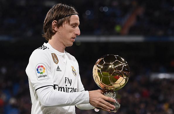 Luka Modric bagged almost every individual award this year
