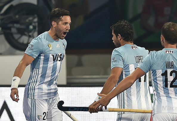 Argentina scraped past Spain in their opening match