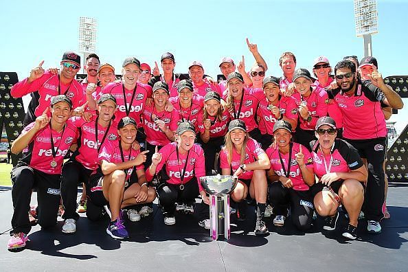 Sydney Sixers won their second WBBL title in 2017-18