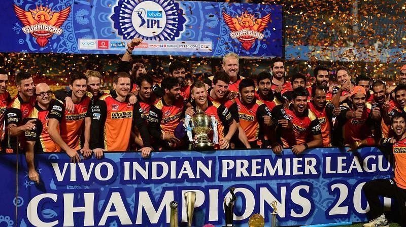 Sunrisers Hyderabad won their maiden IPL title in 2016