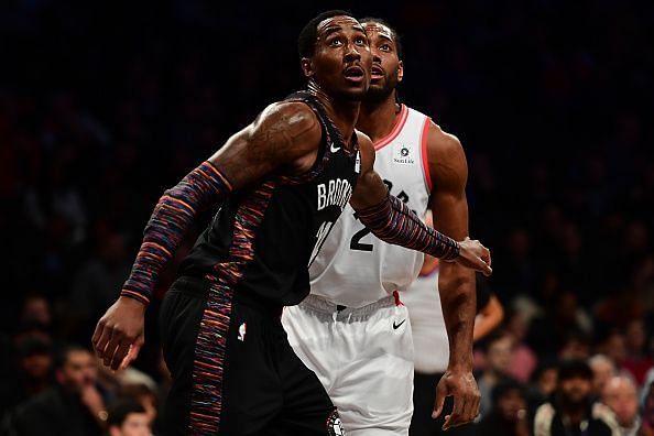 Hollis-Jefferson in action for the Brooklyn Nets against the Toronto Raptors
