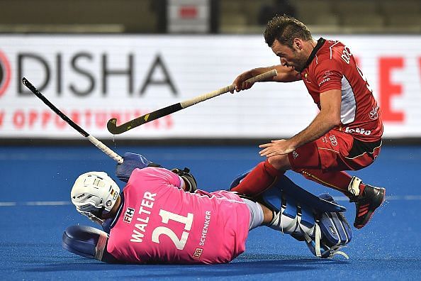 Tobias Walter was at his best against the Belgian attack (Getty Images)