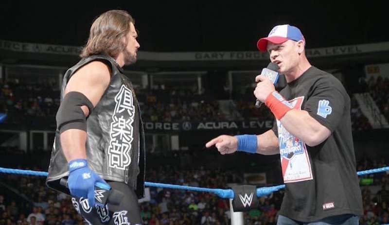 AJ Styles has the ability to retire John Cena
