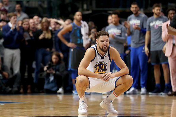 Klay Thompson is struggling this season