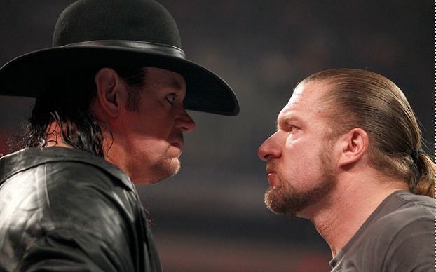 Flashback: The Iconic Face Off Between Undertaker And Triple H On RAW