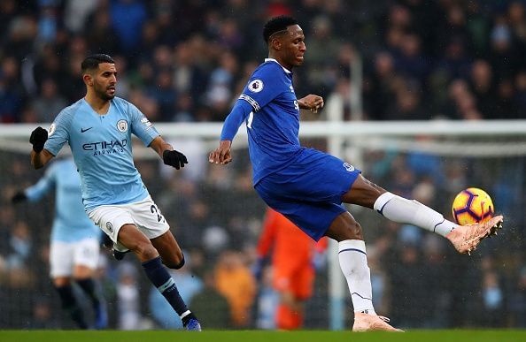 Yerry Mina&#039;s double-minded clearance which gifted the Cityzens the first goal.