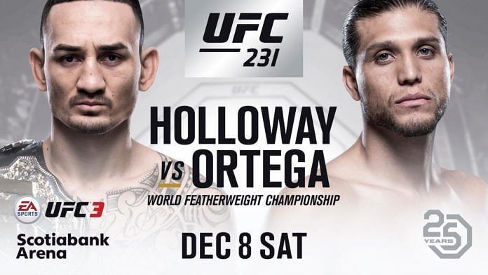 UFC 231: Holloway vs Ortega