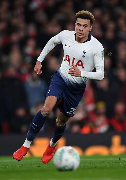 Dele Alli acts like a smart and shrewd player on the pitch