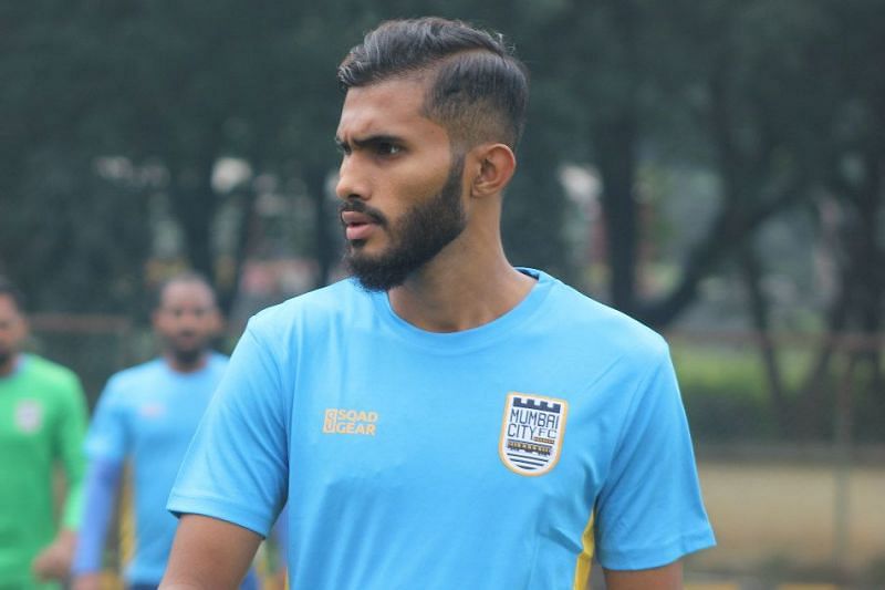 Subhasish Bose in Mumbai City FC colours