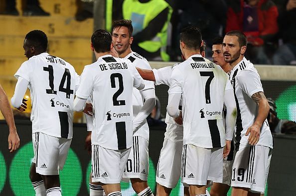Juventus are rollicking in the Serie A