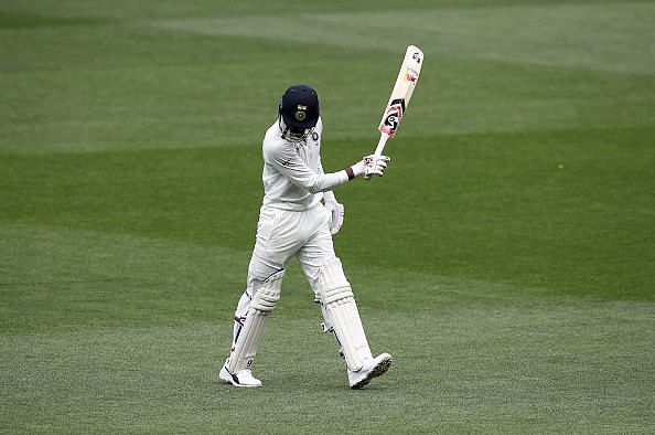 KL Rahul is disappointed after getting out