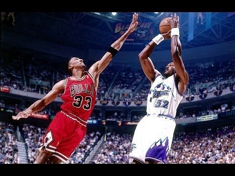 Scottie Pippen vs. Karl Malone