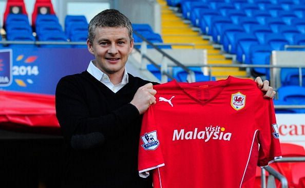 Solskjaer&#039;s time at Cardiff City was troublesome.