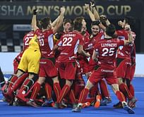 Belgium wins field hockey final after shootout with Dutch