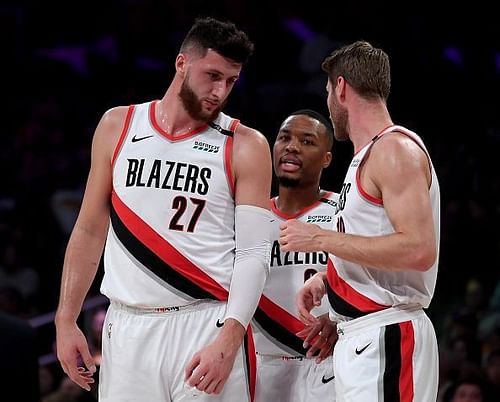 Portland Trail Blazers v Los Angeles Lakers