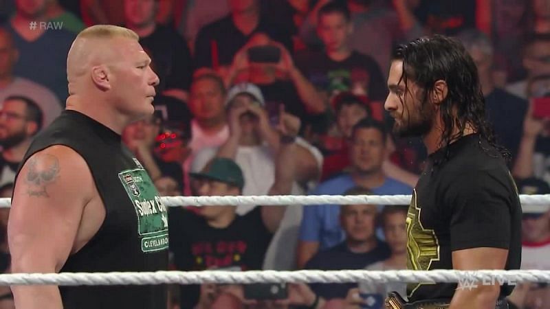 Brock Lesnar Vs Seth Rollins for Universal Championship with Roman Reigns featuring heavily in the feud is what WWE seems to have planned
