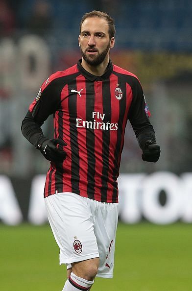 Gonzalo Higuain will once again sit out due to suspension