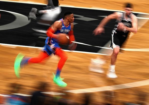 Russell Westbrook has been averaging a triple-double this season