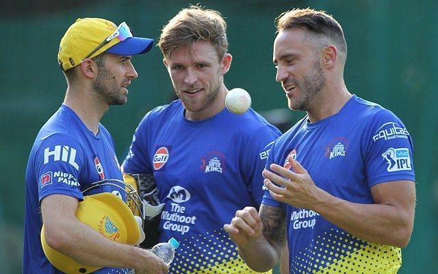 Faf Du Plessis has been associated with CSK since 2012