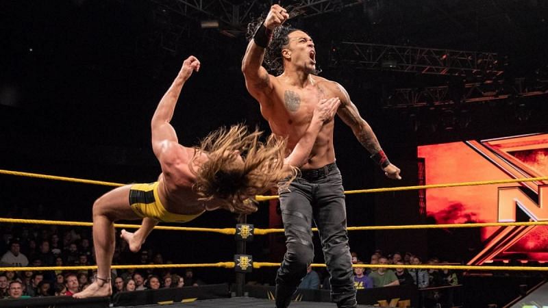 Punishment Martinez was pinned on his NXT debut