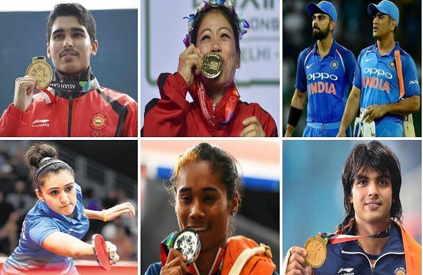 Some of the best sportspersons for India in 2018