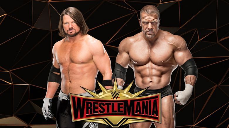 AJ Styles vs. Triple H