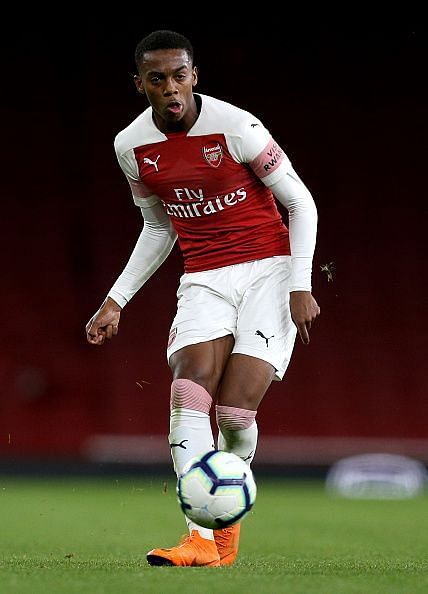 Joe Willock scored in his first start for Arsenal