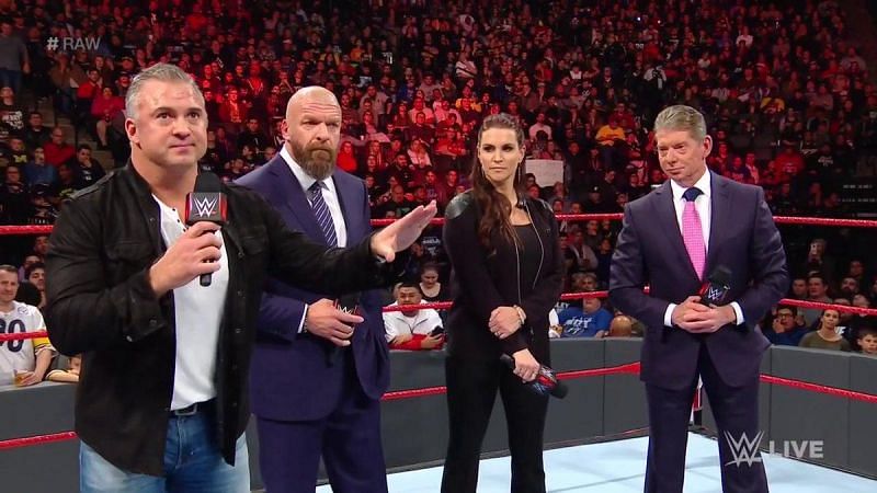 Vince McMahon, Stephanie McMahon, Shane McMahon and Triple H promised the fans a fresher product on RAW this past week
