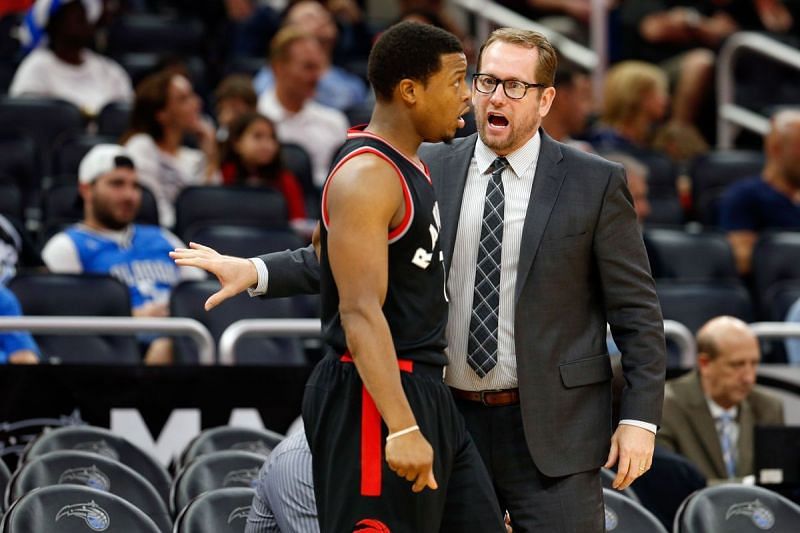 Nick Nurse played assistant coach to Dwane Casey of the&nbsp;Toronto Raptors for the past five seasons.