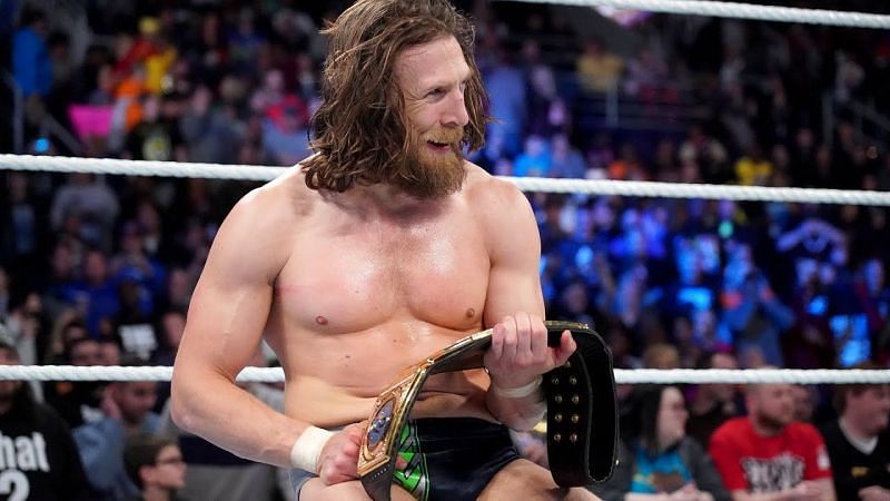 Daniel Bryan after beating AJ Styles for WWE Championship