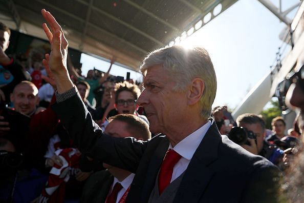 Wenger is yet to receive an offer after leaving Arsenal