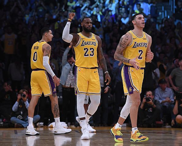 The Los Angeles Lakers are playing with great chemistry