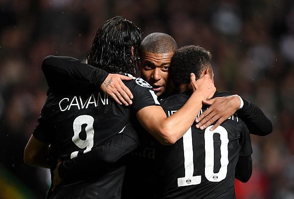Neymar, Mbappe and Cavani have been annihilating defences in Ligue 1 this season
