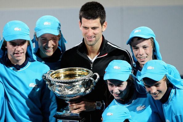 Novak Djokovic had to spend over 10 hours on court during his semi-final and final win over Andy Murray and Rafael Nadal respectively before lifting his third Australian Open trophy in 2012.