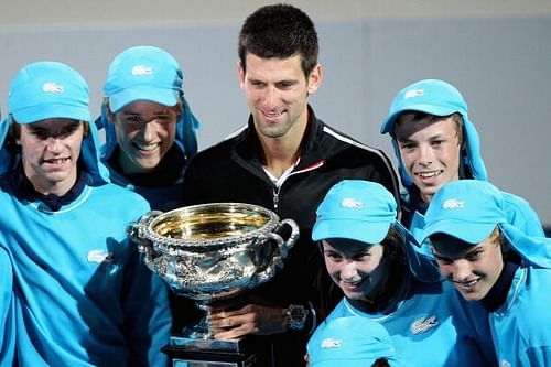 Novak Djokovic had to spend over 10 hours on court during his semi-final and final win over Andy Murray and Rafael Nadal respectively before lifting his third Australian Open trophy in 2012.