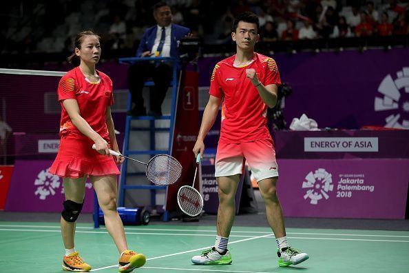 Huang Yaqiong and Zhang Siwei