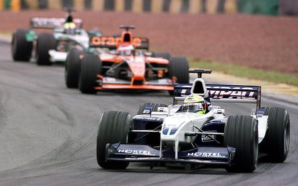 Jos Verstappen took out Juan Pablo Montoya at the 2001 Brazilian Grand Prix