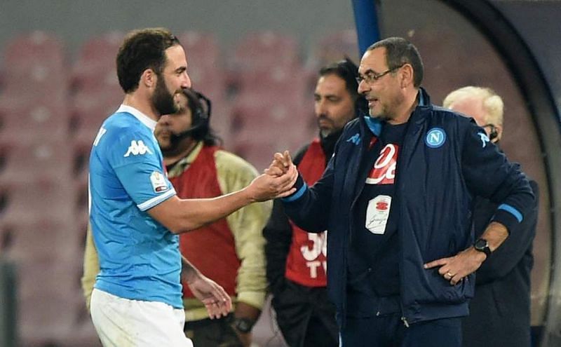 Sarri may be looking to reunite with Higuain