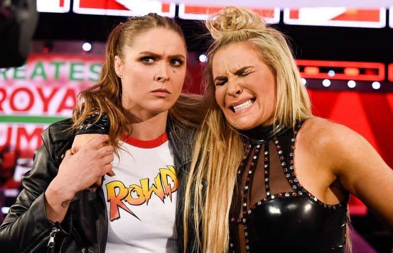 Rousey and Natalya battled it out on RAW