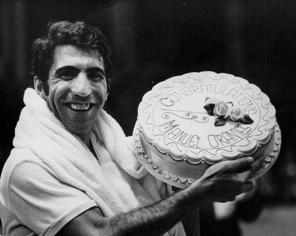 Manuel Orantes - only the second Spaniard after Manuel Santana to win a Grand Slam title outside the French Open