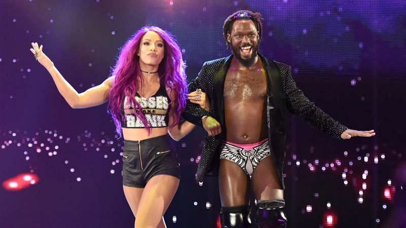 Sasha Banks had featured in a mixed tag team match with Rich Swann at the Extreme Rules Pay-Per-View