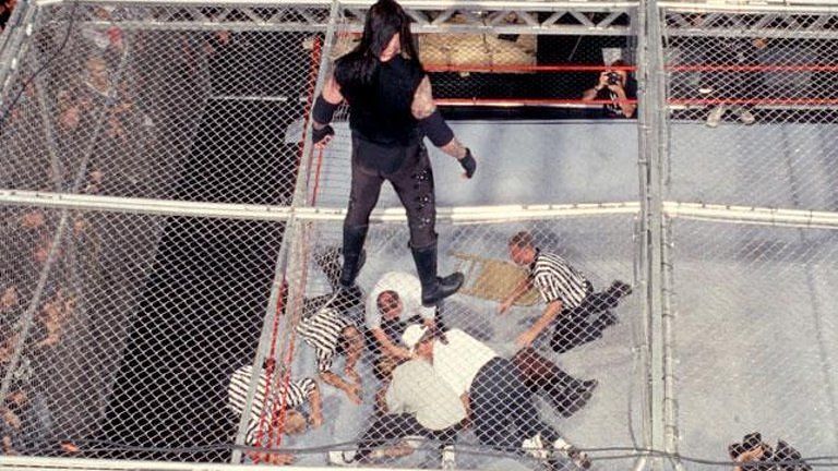 For a moment even the Undertaker he had killed Mick Foley
