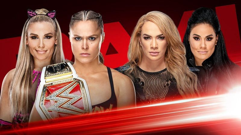 Nattie and Ronda will face Tamina and Nia on Raw.