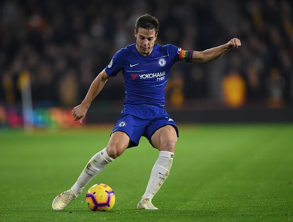 Cesar Azpilicueta has had his share of struggles as he adapts to his new role