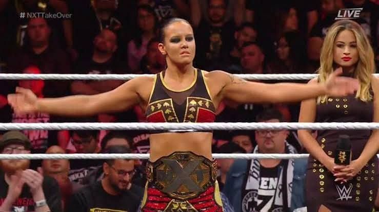 NXT women&#039;s champion Shayna Baszler