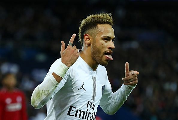 Neymar signed with PSG in 2017