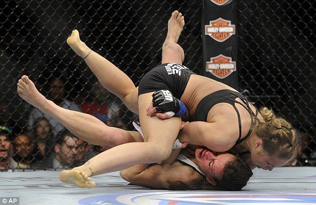 Ronda Rousey defeated MiesTate once again at UFC 168