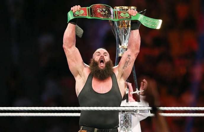 Strowman after winning the Greatest Royal Rumble